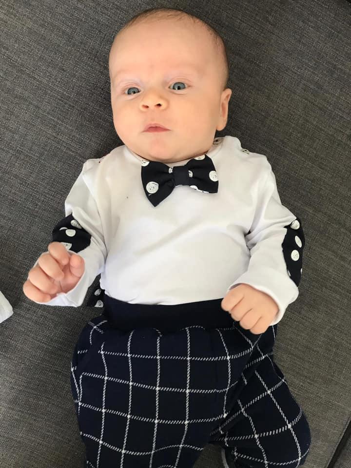Vito and Alena's two-month-old son Joseph
