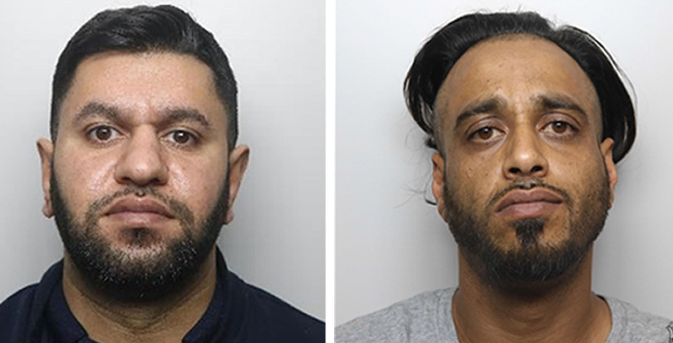 L-R: Masaued Malik and Sharaz Hussain (Pic: PA
