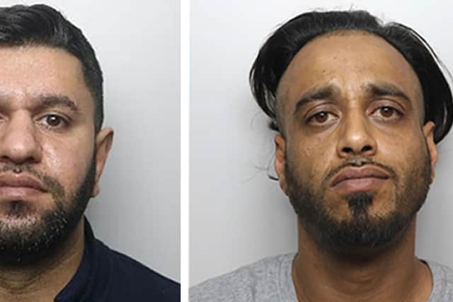 L-R: Masaued Malik and Sharaz Hussain (Pic: PA