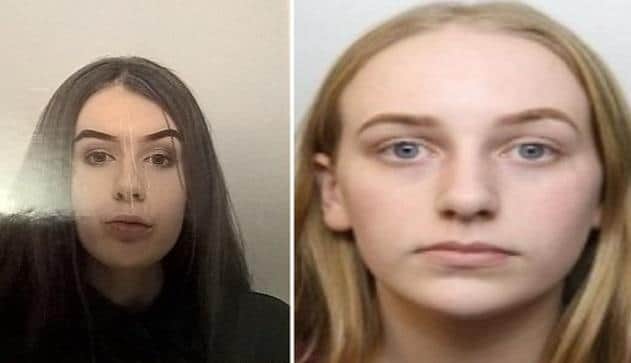 The girls have gone missing from Rotherham.