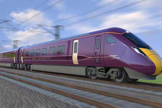 How the new East Midlands Railway trains, running between Sheffield and London St Pancras, will look