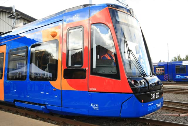 The Sheffield to Rotherham tram-train service launched in October last year