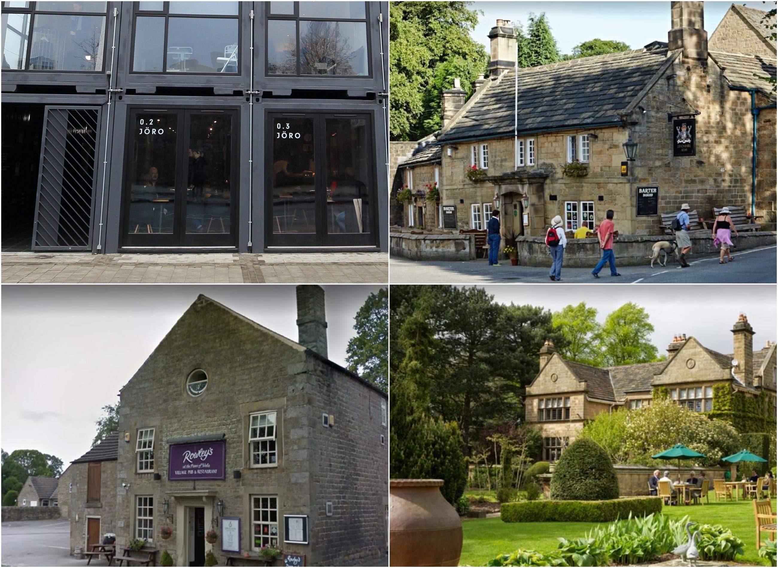 These are the restaurants in and near to Sheffield that are recommended by the Michelin Guide.