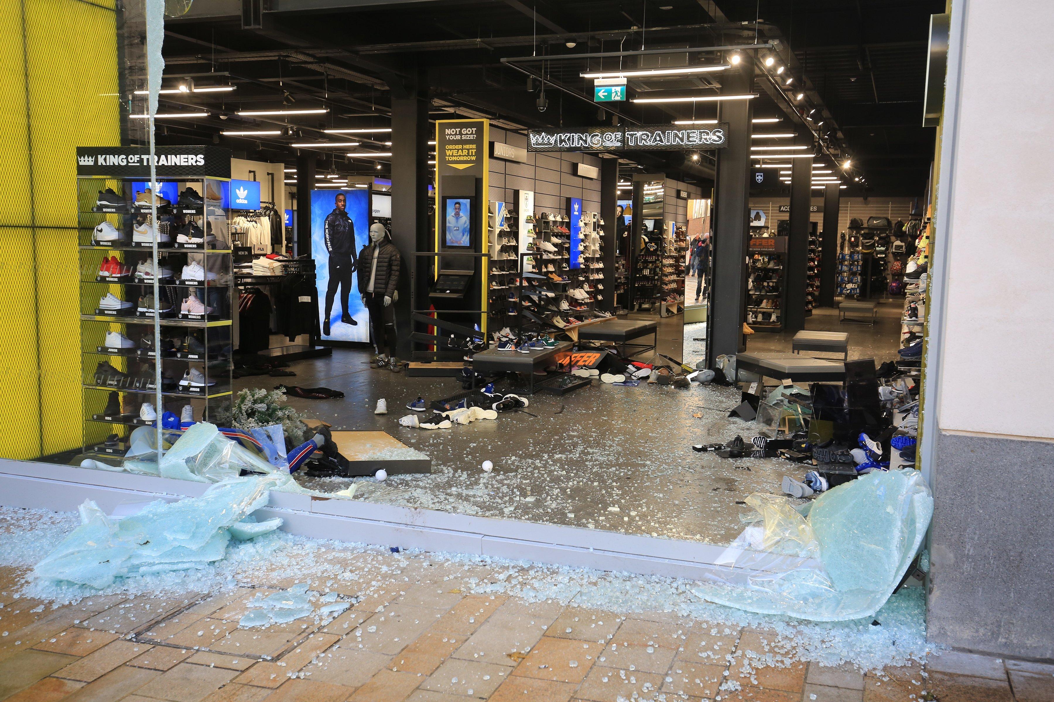 The Moor' after JD Sports ram-raided 