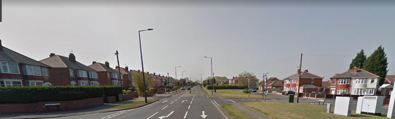 A bus was involved in a collision with a car in Doncaster this morning