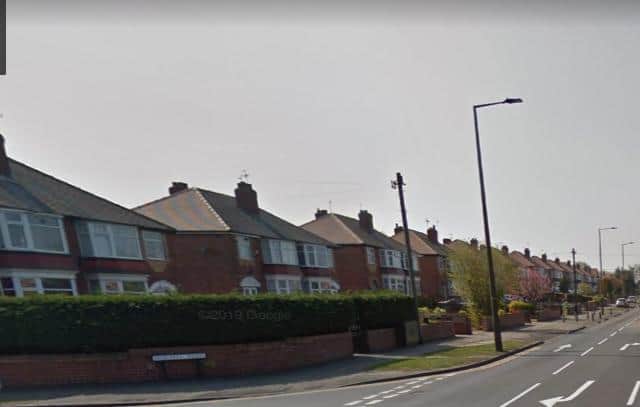 A bus was involved in a collision with a car in Doncaster this morning