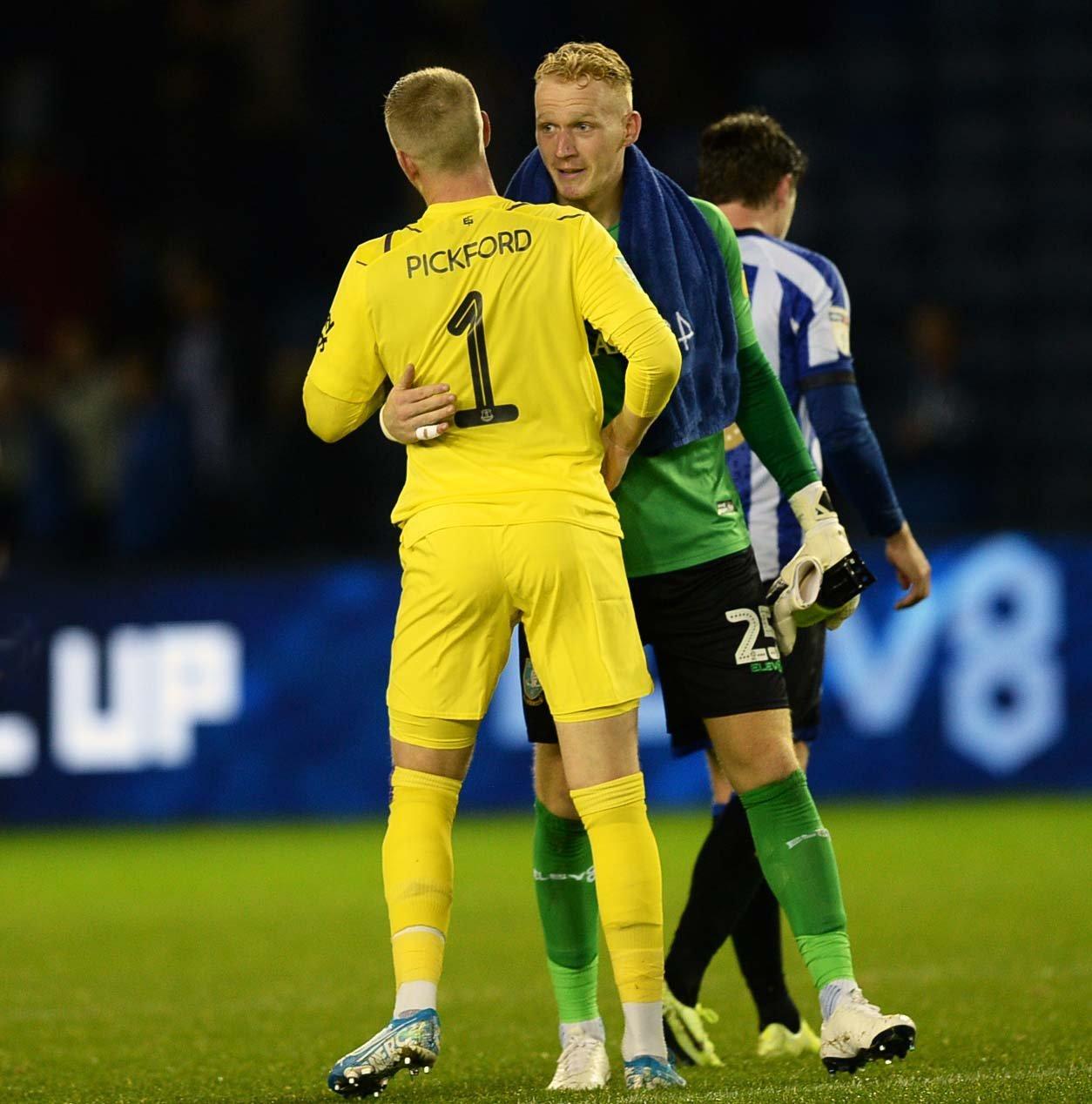 Owls goalkeeper Cameron Dawson