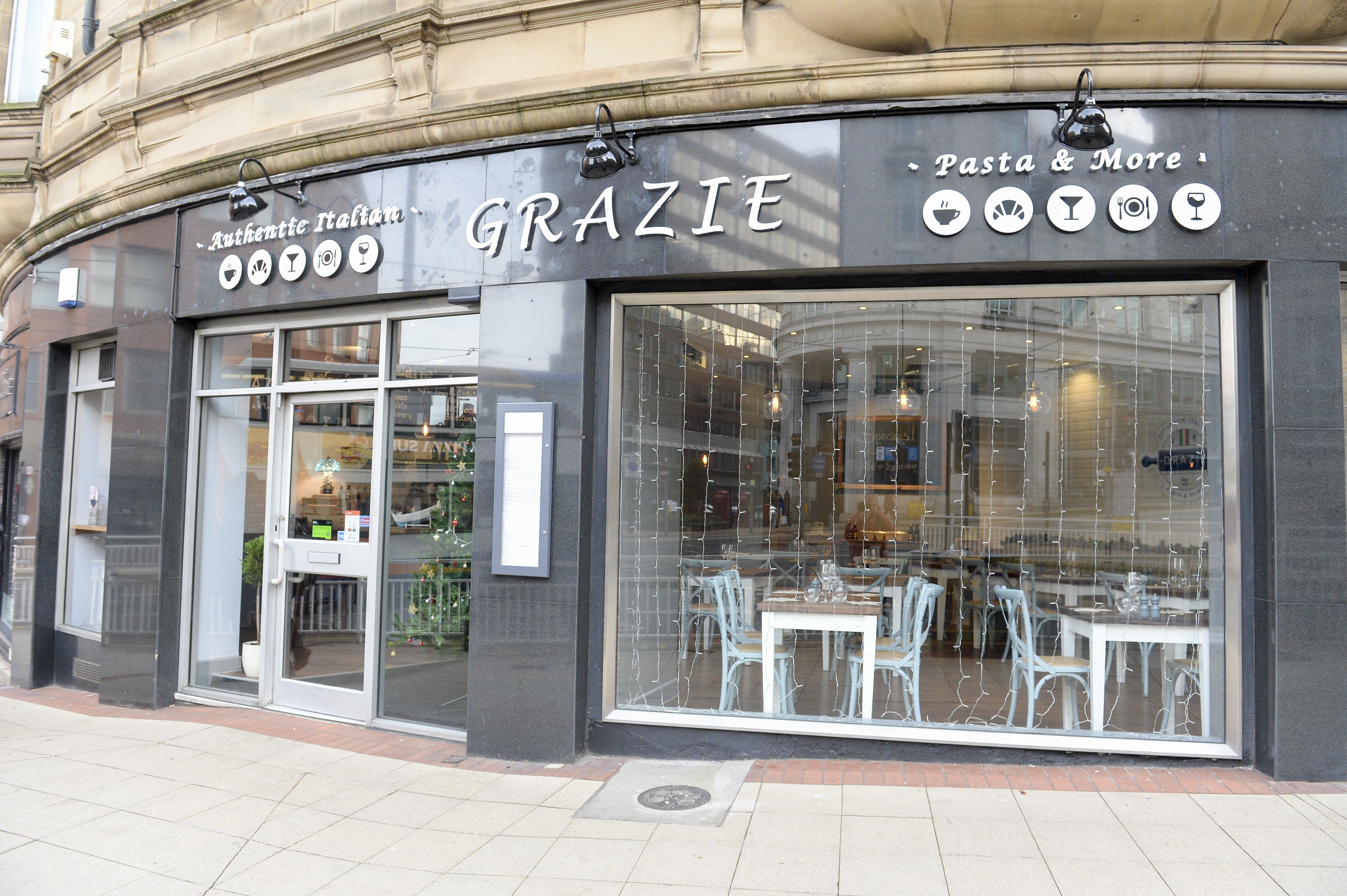 Grazie Authentic Italian at Leopold Street in Sheffield