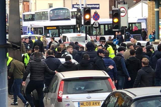 Scenes at Hillsborough where Sheffield Wednesday played Millwall on Saturday (February 1)