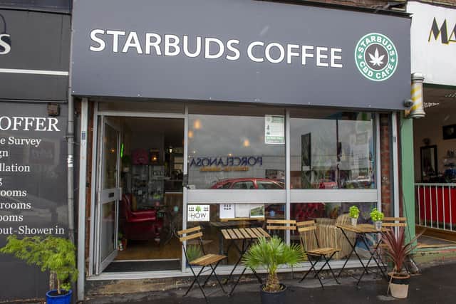 The cafe has been open a few months - but has now officially opened.