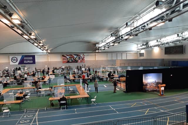 The count at the EIS. 