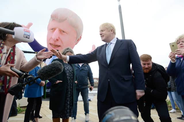 Boris Johnson in Hartlepool 