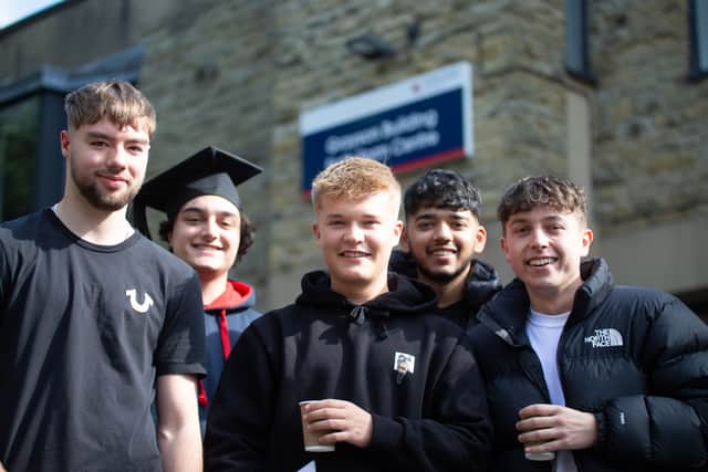 Three quarters of all grades opened today at Birkdale School are at A* or A.