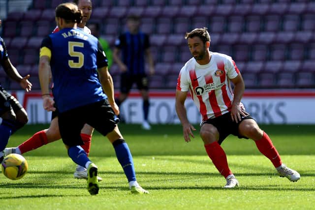 Will Grigg, right, could be on his way to South Yorkshire. Picture by Frank Reid/JPIMedia