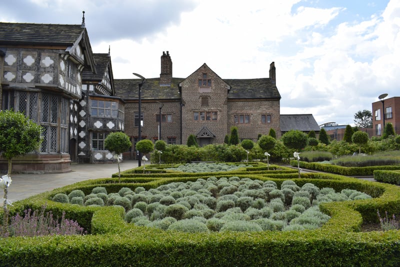 Ordsall Hall is the oldest building in Salford where you can explore more than 800 years of history, including a beautiful painting of a Tudor lady in a court dress which has just returned to public display. Photo: Shutterstock