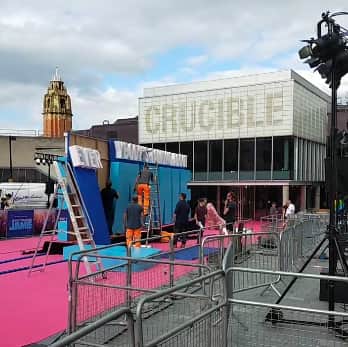 Preparations are underway for the premiere this evening