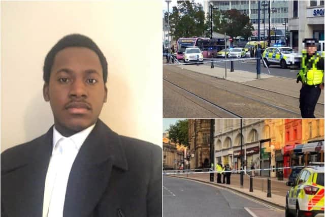 A murder suspect is due in court today over a fatal stabbing on High Street in Sheffield city centre last Friday afternoon