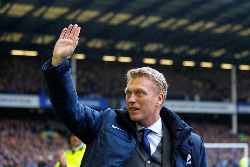 The Scot did a remarkable job during his 11 years at Goodison given the financial restraints he operated under.
Brought in from Preston North End in March 2002, Moyes led Everton to the FA Cup final in 2009 and a fourth-place finish four years beforehand. 
The Scot left to succeed Sir Alex Ferguson at Manchester United in the summer of 2013. He was victorious in 218 of his 518 games.
