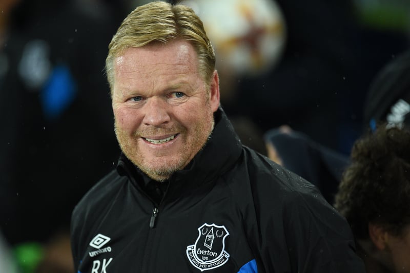 After impressing at Southampton, the former Barcelona defender was recruited in the summer of 2016.
He had a decent first season to guide Everton into the Europa League but spent around £150 million the following summer and got off to a dreadful start.
The Dutchman was sacked in October 2017, having won 24 of his 58 games.
