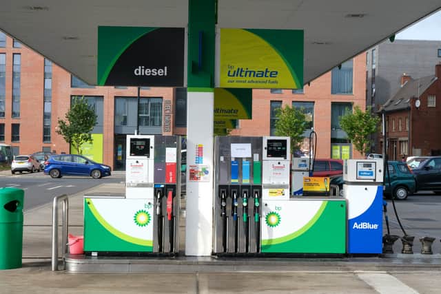 Petrol stations in Sheffield are experiencing shortages of petrol and diesel due to a shortage of HGV lorry drivers.