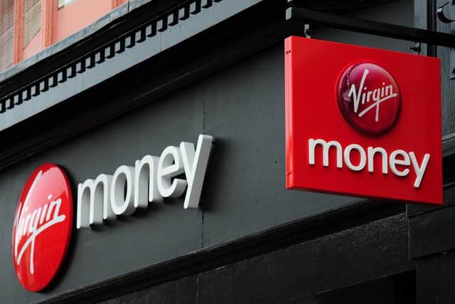 Virgin Money is closing its Meadowhall store in Sheffield. Photo by: Rui Vieira/PA Images.