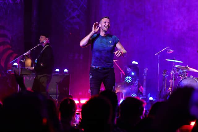 Fans can get free tickets to ‘The Atmospheres’, an immersive two-day event in London hosted by British rock outfit Coldplay in collaboration with Amazon Music. Photo by: Theo Wargo/Getty Images for SiriusXM