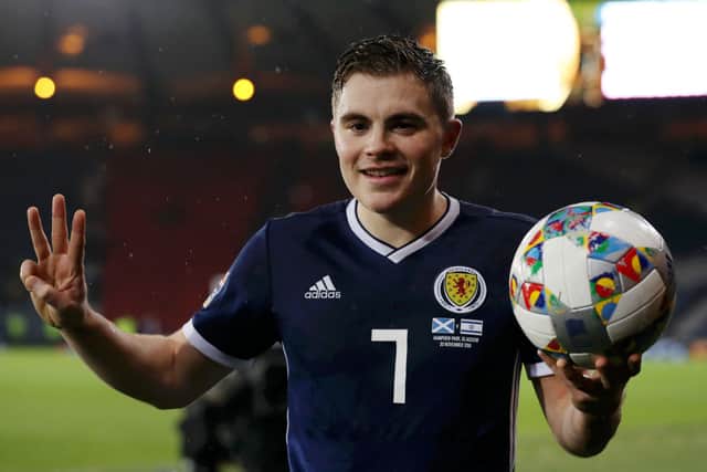 James Forrest fired a 2018 hat-trick 