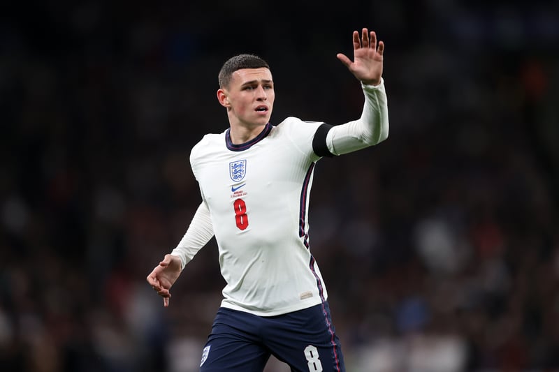 The Manchester City star is seen as one of the keys to unlocking England’s undoubted potential and he eases into the ‘Number Ten’ position in this side.