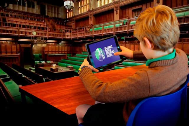 The 90-minute ‘parliamentary’ session will be held in a British House of Commons-style virtual ‘chamber’.