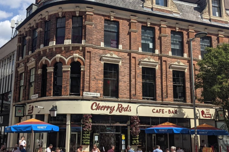This pub is an independent one and one of the most popular pubs in the city centre. The CAMRA guide says: “Expect two cask ales, often including one from Birmingham Brewing Co, alongside a good range of bottled beer and keg products. “ (Photo - Cherry Reds)