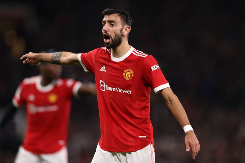 Featured in 29 of United’s 31 league games, Bruno Fernandes is likely to start in the no.10 role on Saturday.