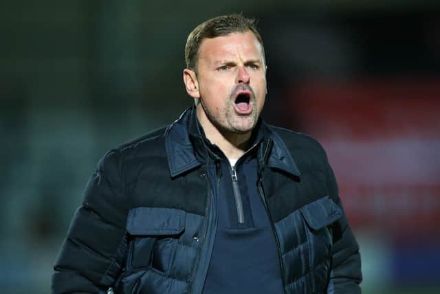 Doncaster Rovers manager Richie Wellens 