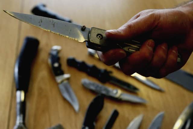 Knife crime figures have been revealed