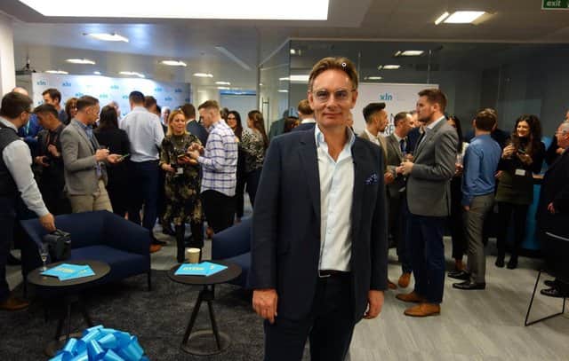 Christian Nellemann at the relaunch of the XLN Sheffield office in 2019.