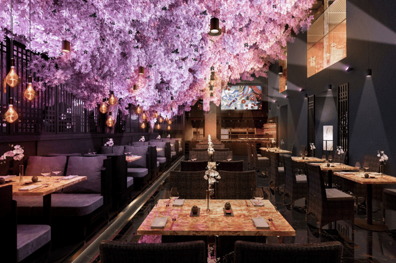 This eatery offers modern Chinese dishes & sharing plates plus cocktails. The interiors are beautiful and you would feel like you are sitting under a cherry blossom tree. (Photo - Prepared PR) 