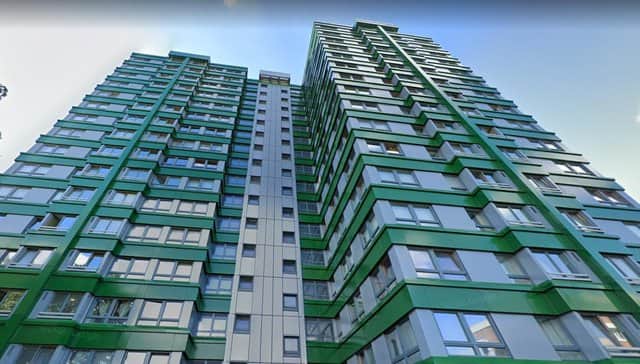 Sheffield Council is carrying out fire risk assessments at 20 tower blocks and has already replaced external cladding at Hanover Tower in Broomhall (image Google maps)