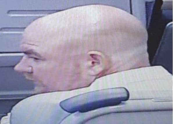 Police have released this picture as they investigate a sexual assault on a train between Sheffield and Scunthorpe