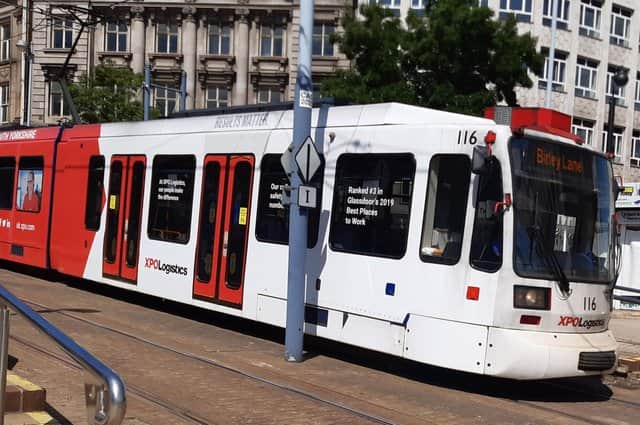 Sheffield Supertram has been disrupted by a breakdown today