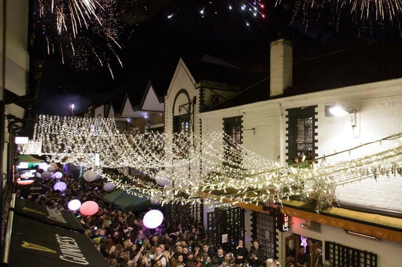 One of Glasgow’s biggest New Year celebration returns with The Ashton Lane Hogmanay Street Party. The night kicks off at 7pm and includes live entertainmentincluding street performers, bands and DJs. Plus there will be bagpipes in the countdown to new year.

Food and drink will be available from the indoor and outdoor bars, food stalls and BBQs. If you’d rather sit in and enjoy the night, tables for dinner can be booked at Brel, Innis and Gunn Taproom, the Ubiquitous Chip, Grosvenor Cafe and more.