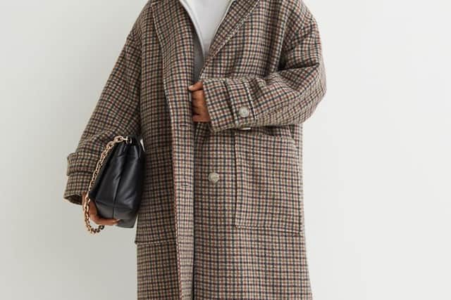 Wool-blend coat