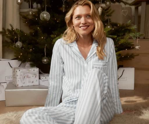 Brushed-Cotton Stripe Pyjama Set
