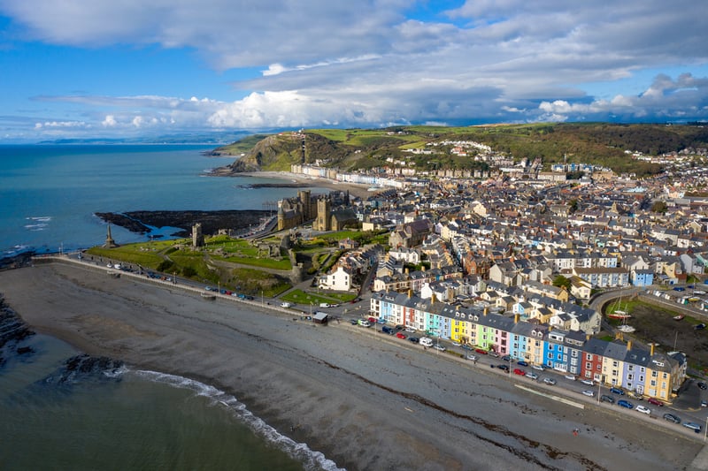 Ceredigion in Wales has 236 Covid cases per 100,000 people. (Photo: Shutterstock)