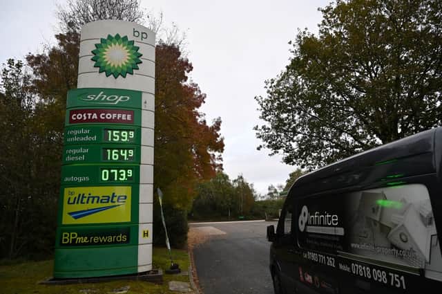 Fuel prices have risen almost constantly since the start of the year (Photo by GLYN KIRK/AFP via Getty Images)