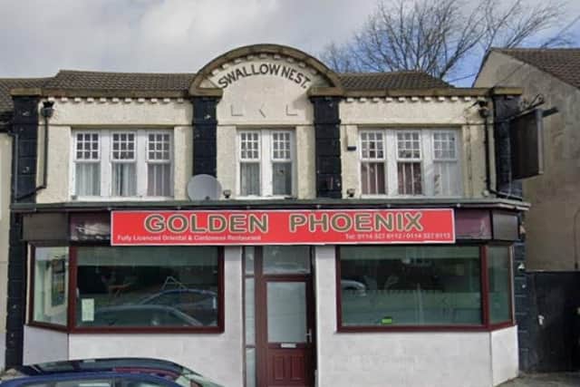 A cannabis factory was found in the former Golden Phoenix Chinese restaurant and takeaway in Swallownest