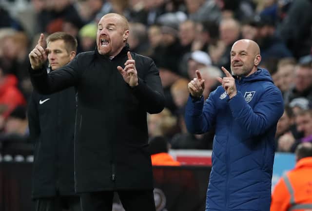 <p>Burnley boss Sean Dyche. (Photo by Ian MacNicol/Getty Images)</p>