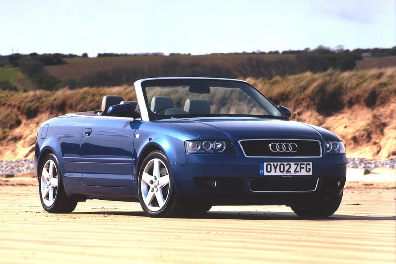 Despite good looks and a prestige badge there hasn’t been much demand for this four-seat convertible in recent months. If you fancy some top-down winter fun an average example will set you back £4,354. 