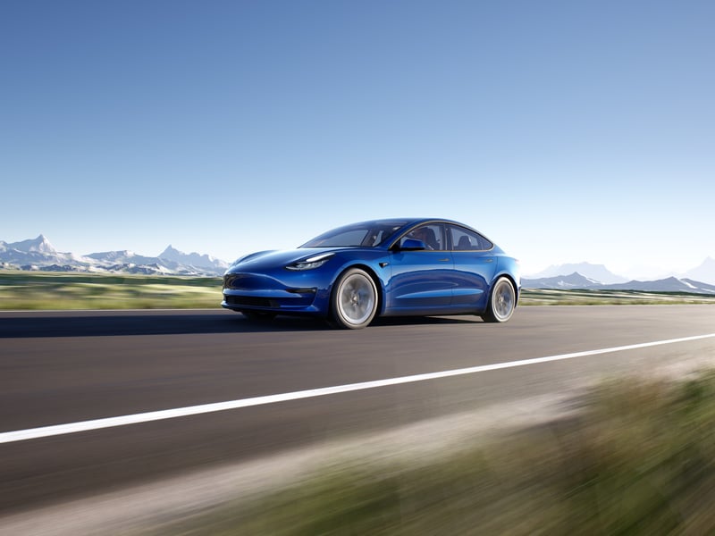 The Model 3 has been a huge sales success for Tesla in the UK, riding a growing wave of demand for EVs. However, second-hand values have fared relatively poorly, barely rising at all, to an average of £48,780. 