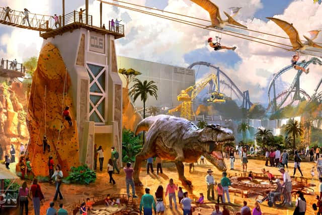 The resort was set to be one of the most ambitious new theme parks in Europe since Disneyland Paris opened in 1992. (Photo: The London Resort) 