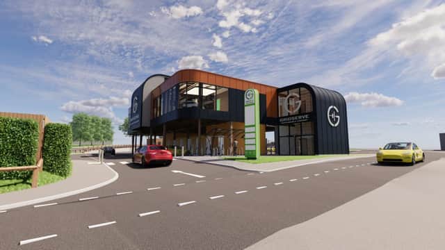 Plans have been approved for four more electric forecourts