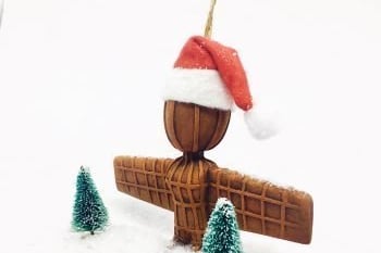 Wor Christmas Angel, North East Gifts, £17.95 -
This handcrafted Angel is different to usual decorations and adds a fun novelty feel.

